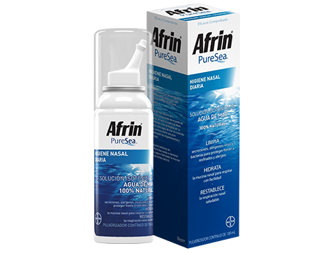 Afrin® PureSea con agua de mar